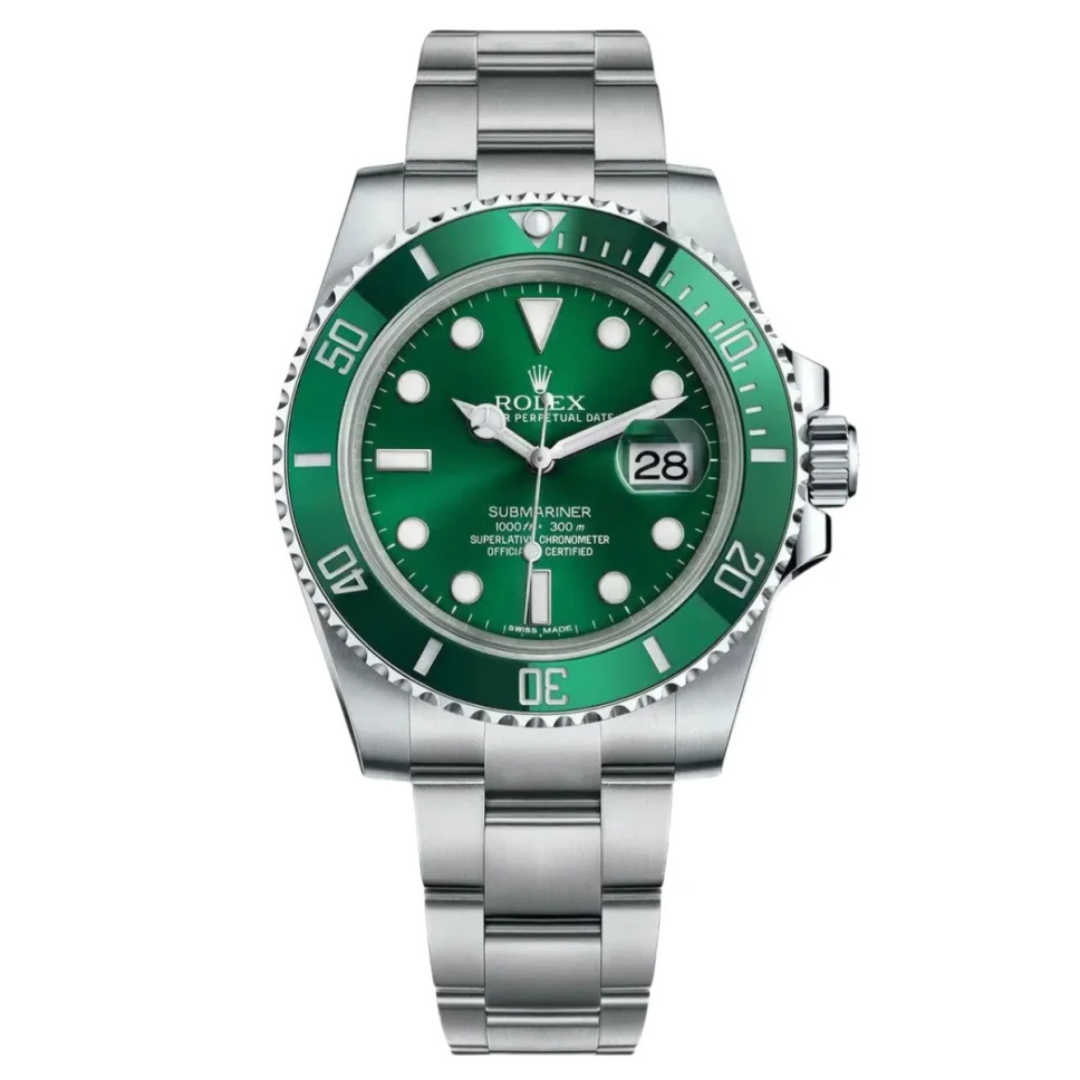 R. Submariner 41mm Green
