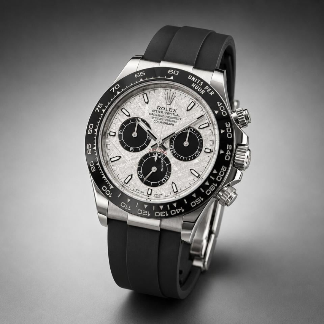 R. Gold Cosmograph Daytona Gold White