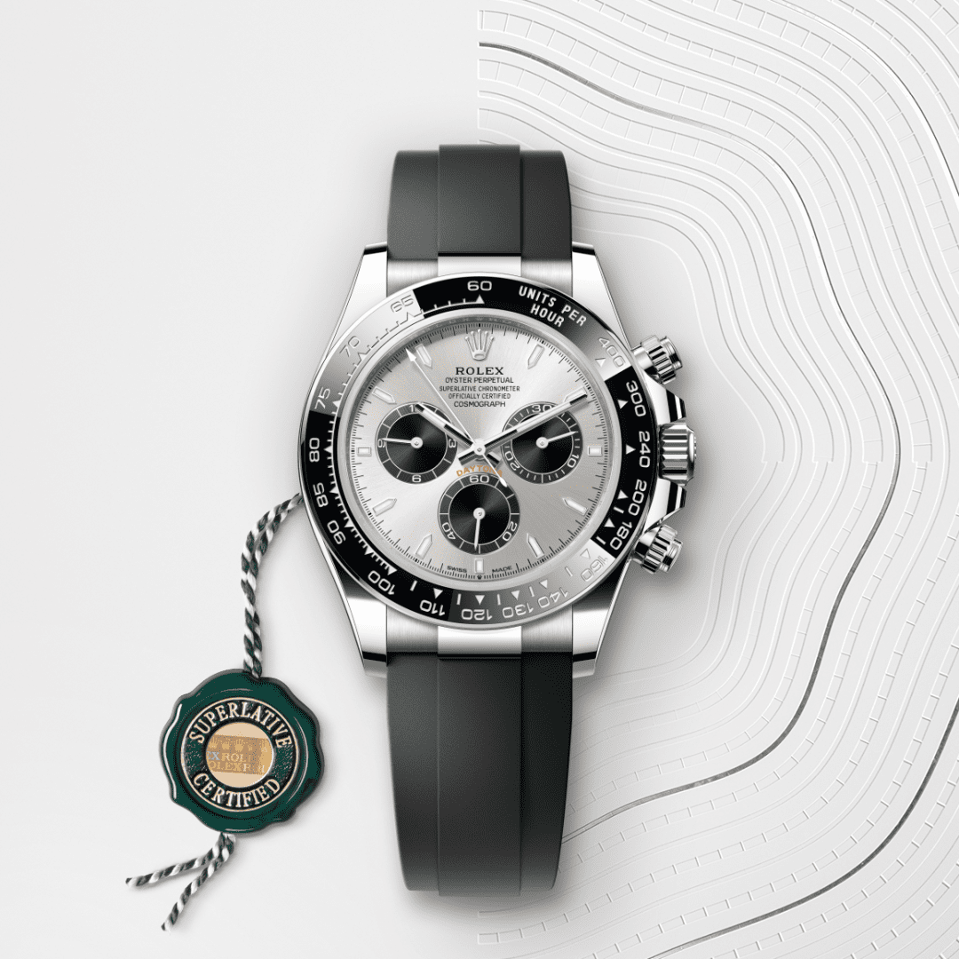 R. Gold Cosmograph Daytona Gold White