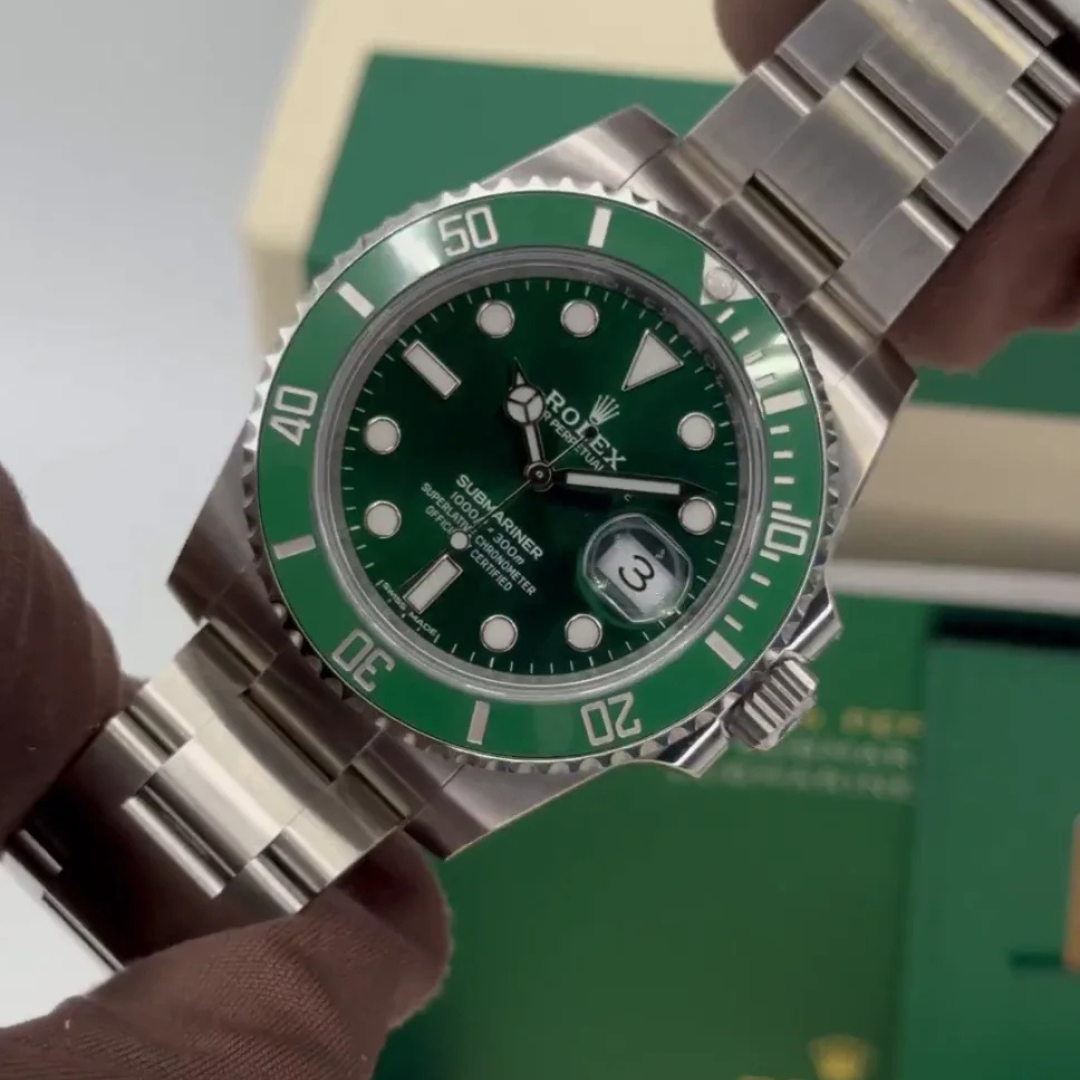 R. Submariner 41mm Green